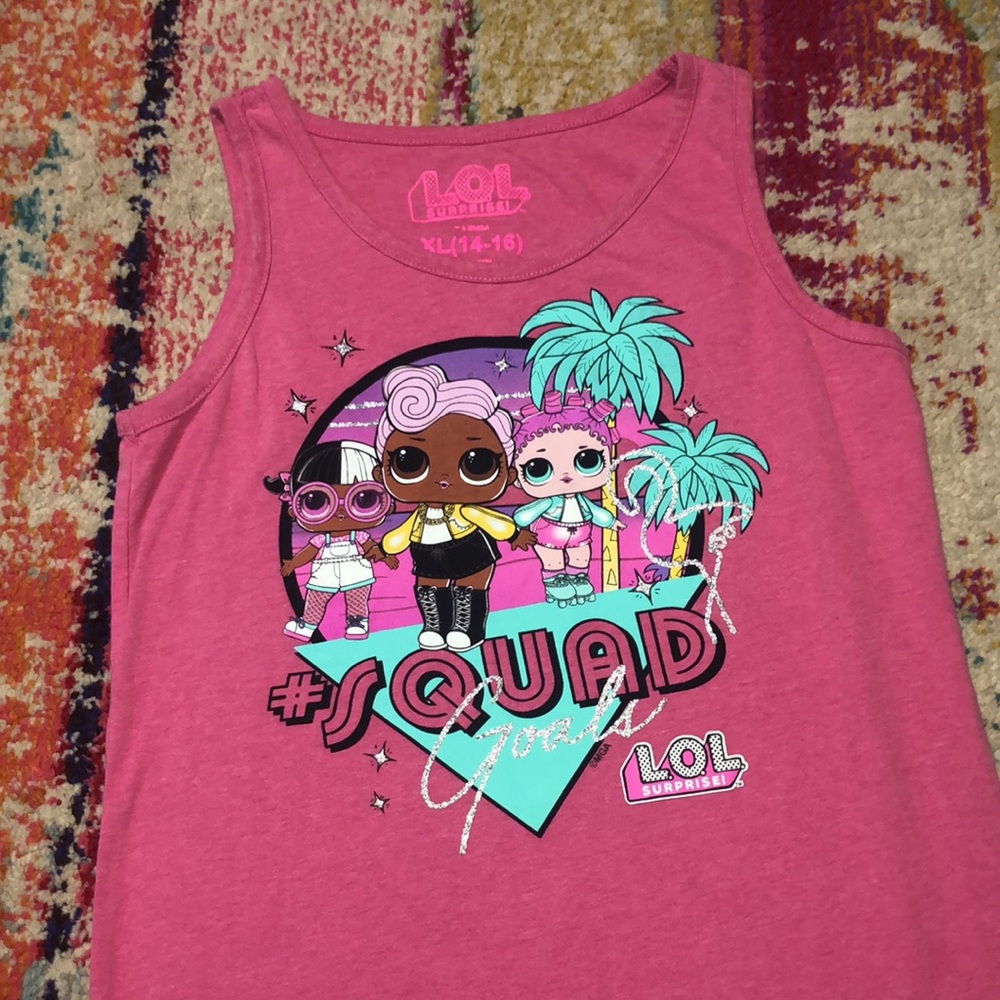 🧜🏼‍♀️3 for $15 item!🧜🏼‍♀️ LOL tank - Picture 2 of 2